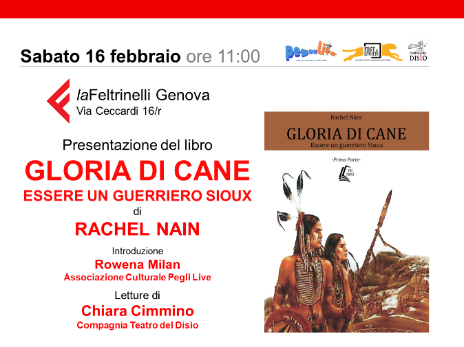 Presentazione del libro “Gloria di Cane. Essere un Guerriero Sioux”