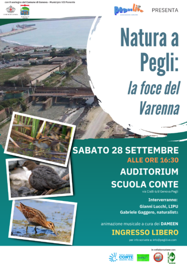 Natura a Pegli: la foce del Varenna